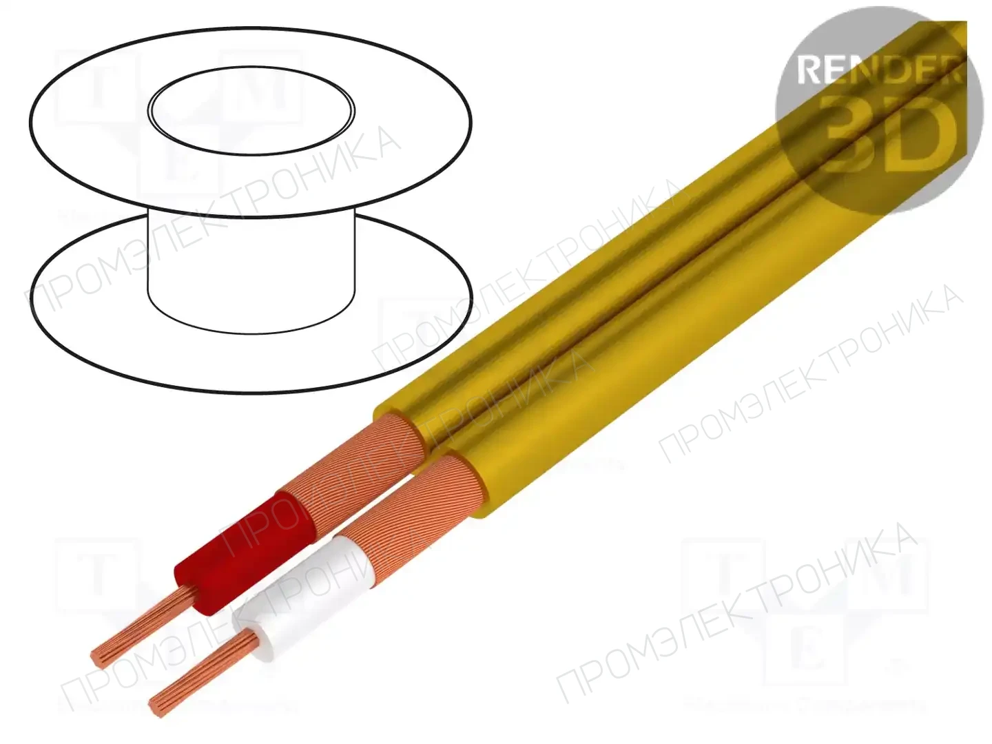 TASKER C121 YELLOW — Провода микрофонные
