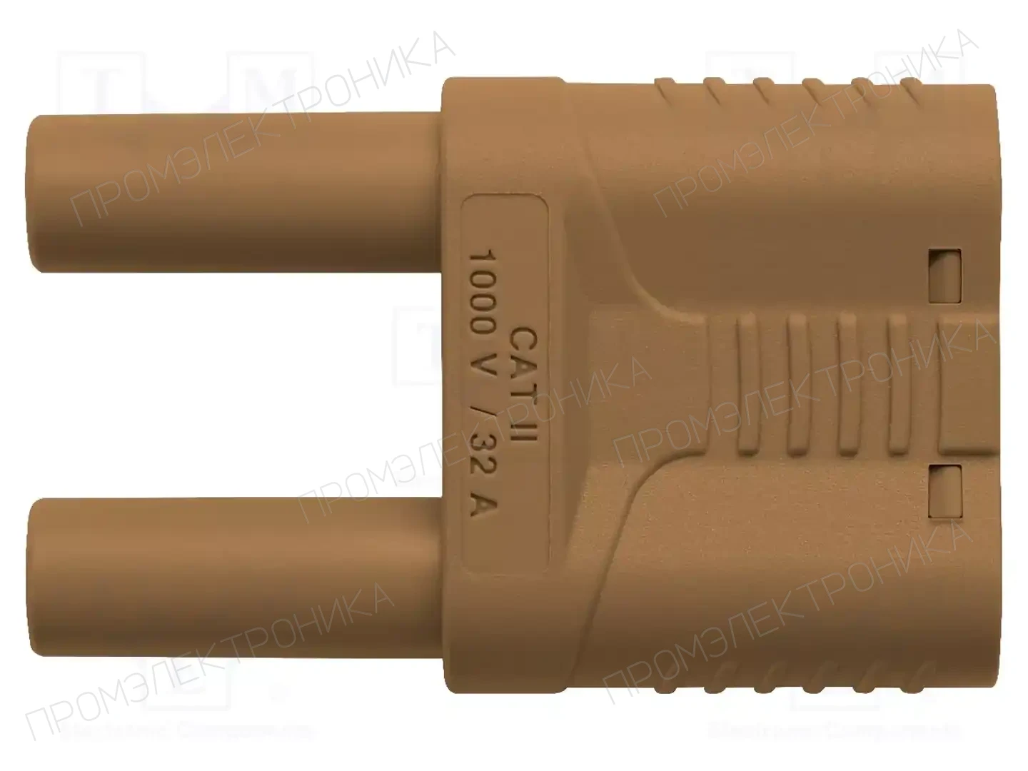 SCHÜTZINGER SKURZ 6100 / 19-4 IG 2MB NI / BR — Вилки банановые 4мм