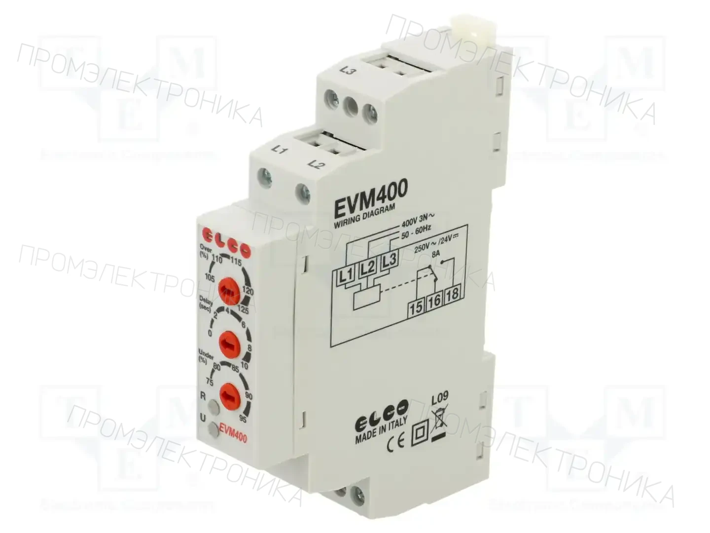 ELCO SRL EVM400 — Контрольные реле