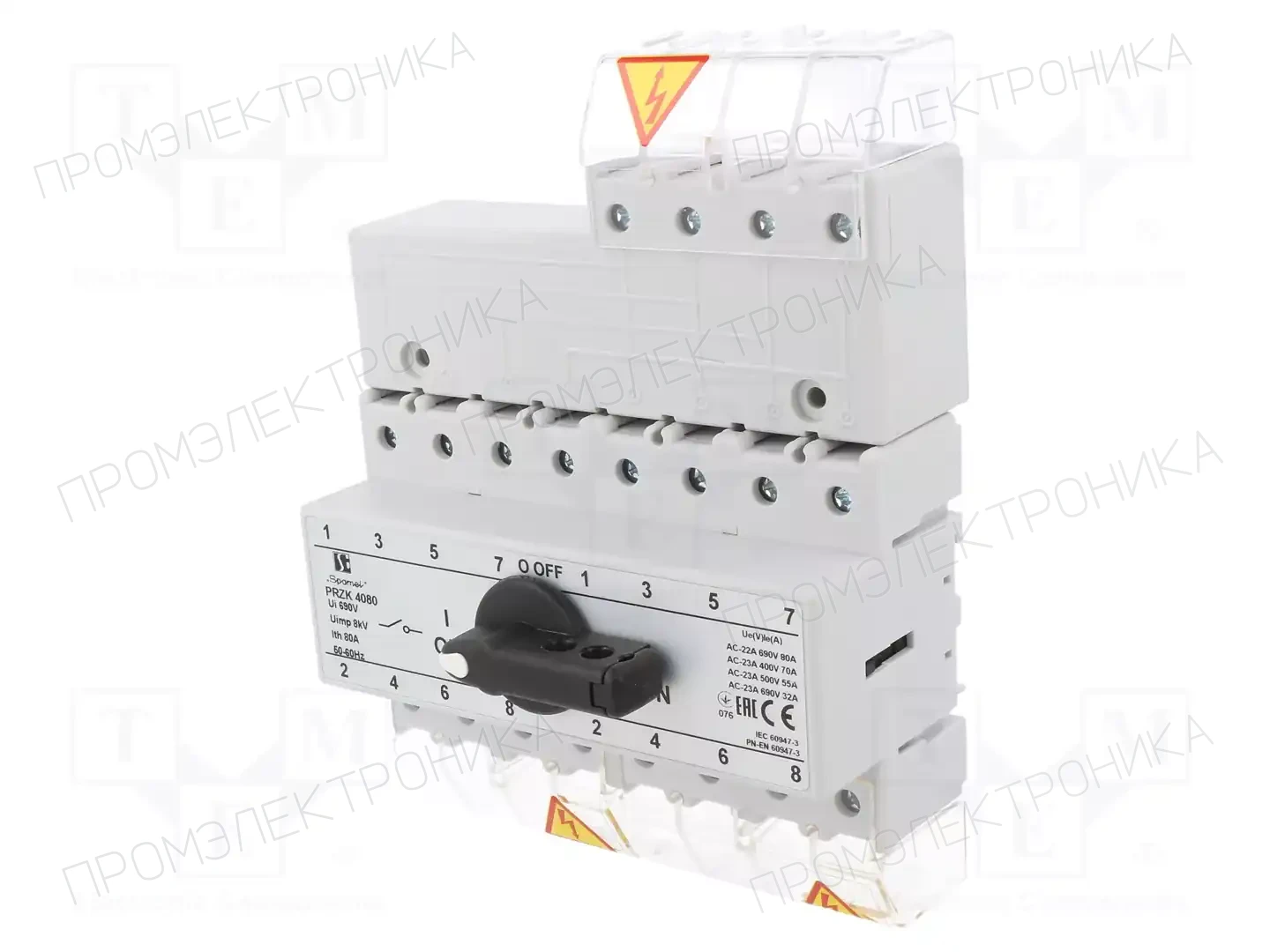 SPAMEL PRZK-4080\W02 — Переключатели кулачковые