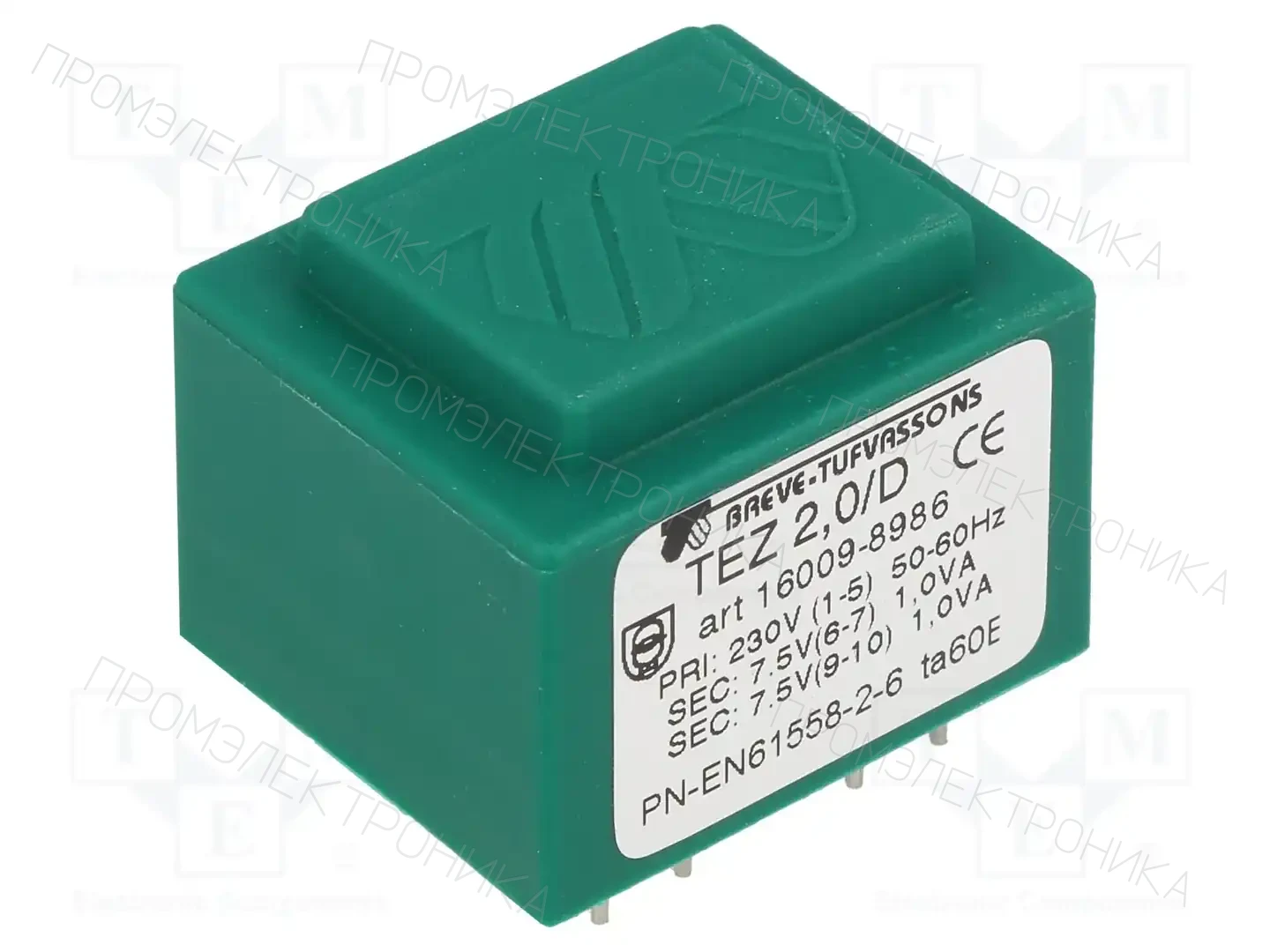 BREVE TUFVASSONS 16009-8986 — Трансформаторы PCB