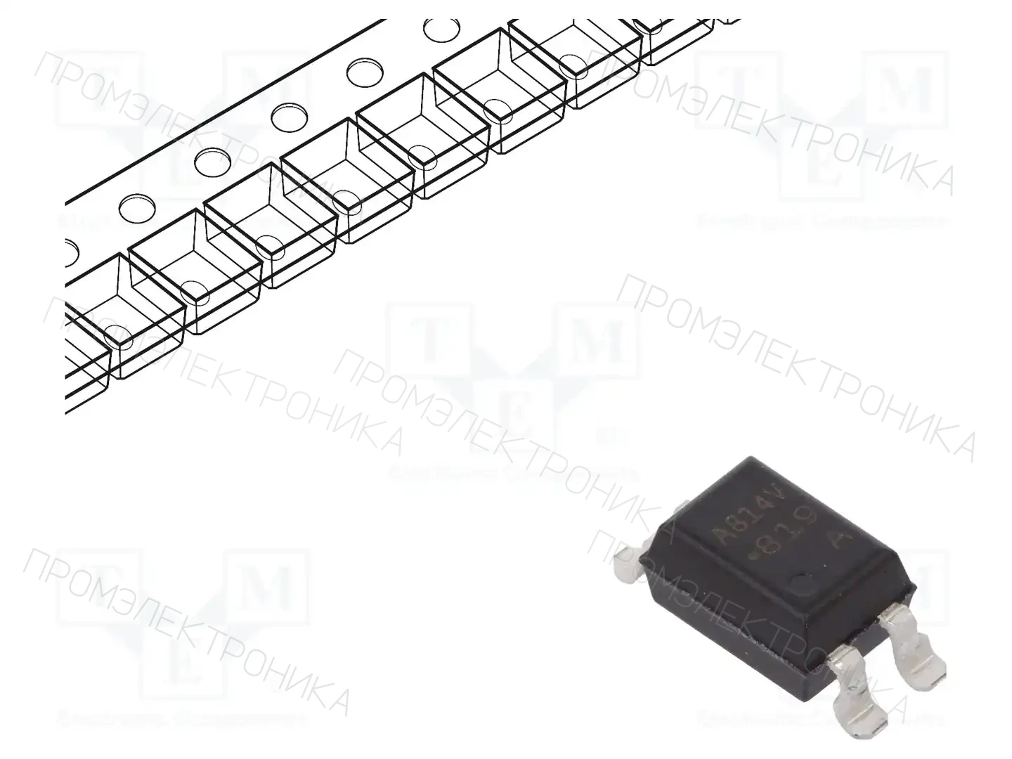 BROADCOM (AVAGO) HCPL-814-56AE — Оптроны – аналоговый выход
