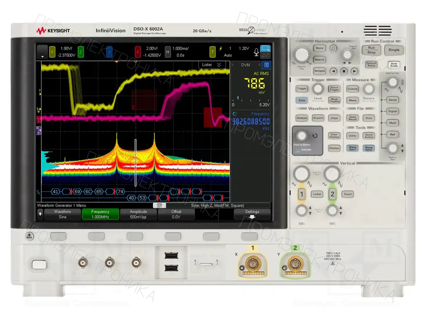 KEYSIGHT DSOX6002A — Осциллоскопы цифровые