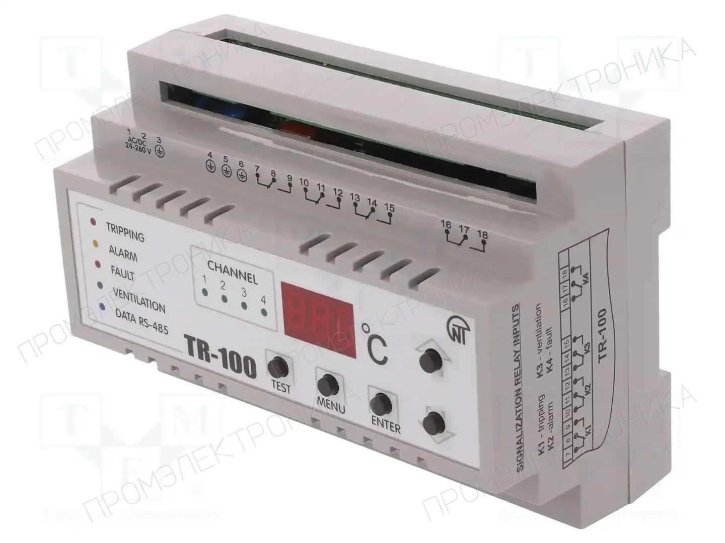 NOVATEK ELECTRO TR-100 — Контрольные реле
