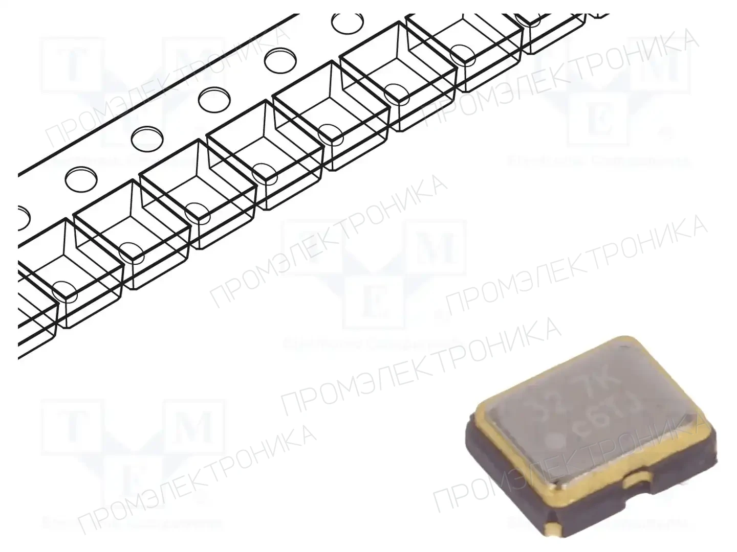 IQD FREQUENCY PRODUCTS LFSPXO009682CUTT — Резонаторы и генераторы