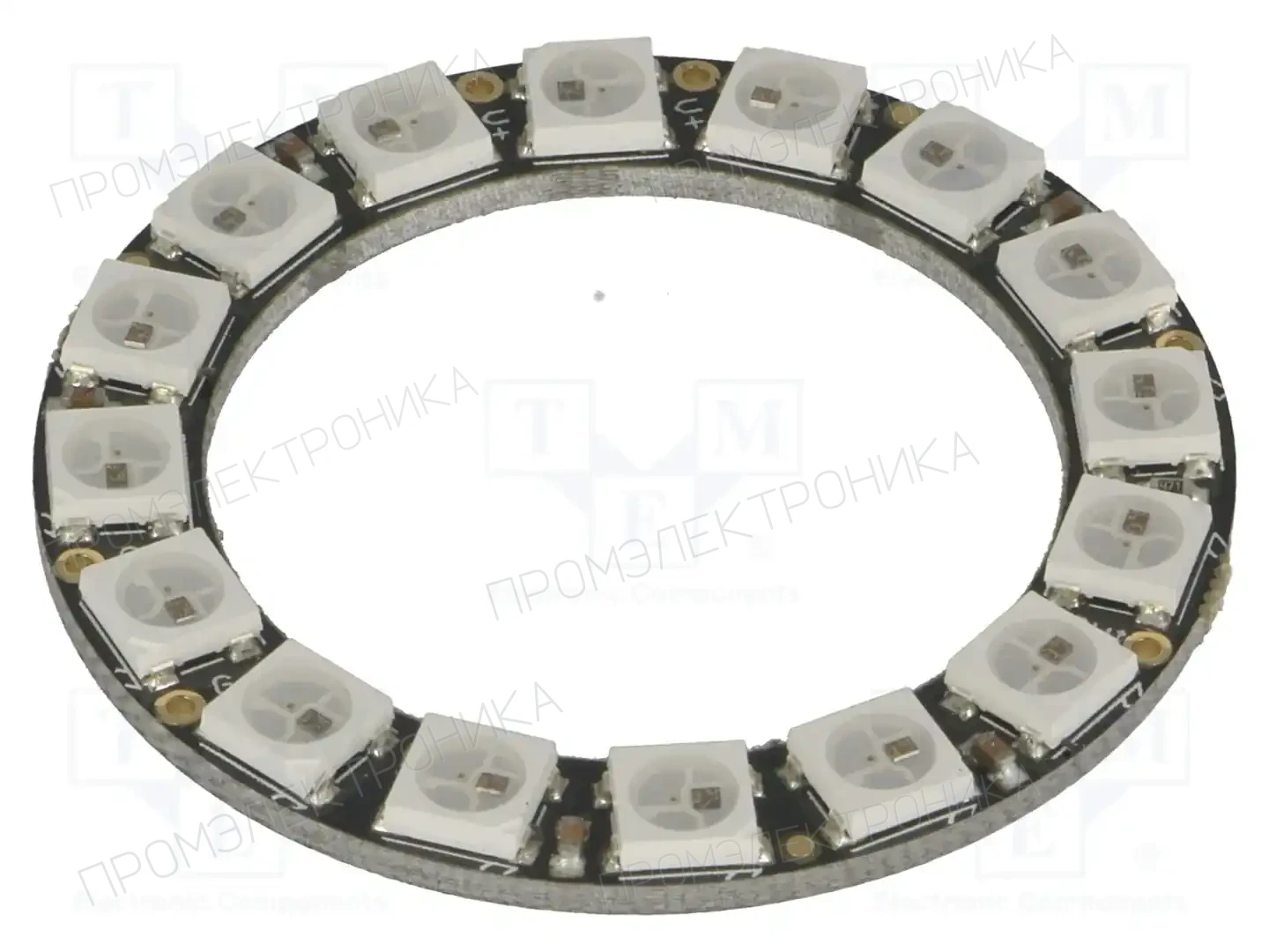 POLOLU ADAFRUIT 16 WS2812 LED NEOPIXEL RING — Источники света - светодиодные модули
