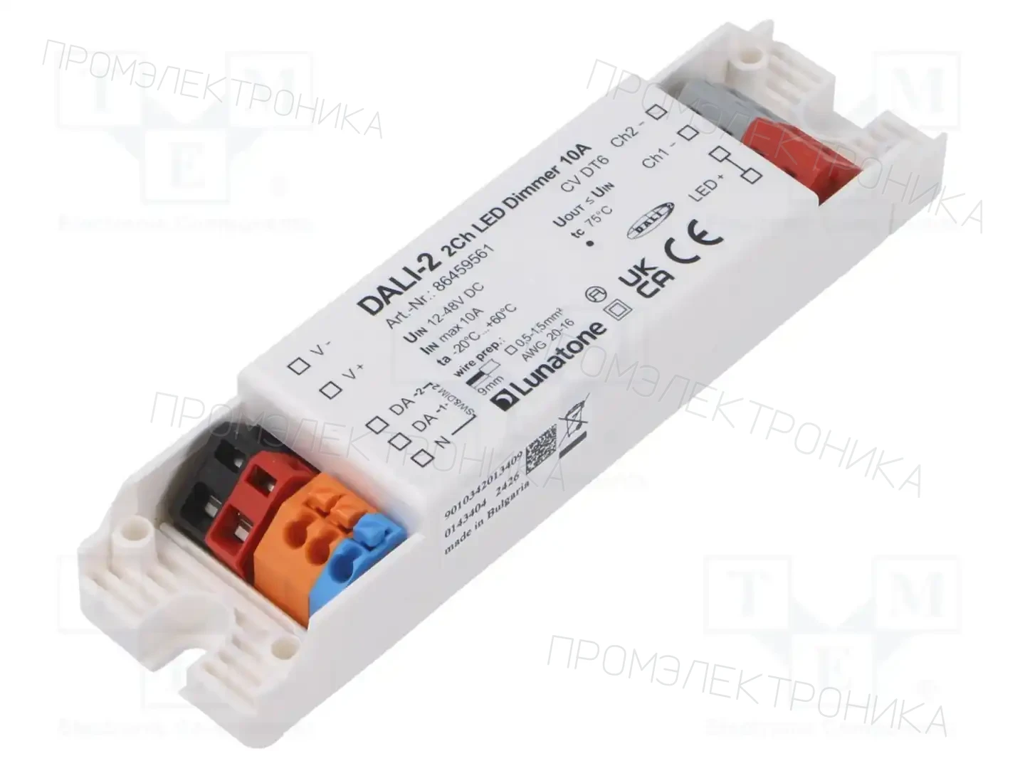 Lunatone DALI 2CH LED DIMMER 10A — Блоки питания для LED