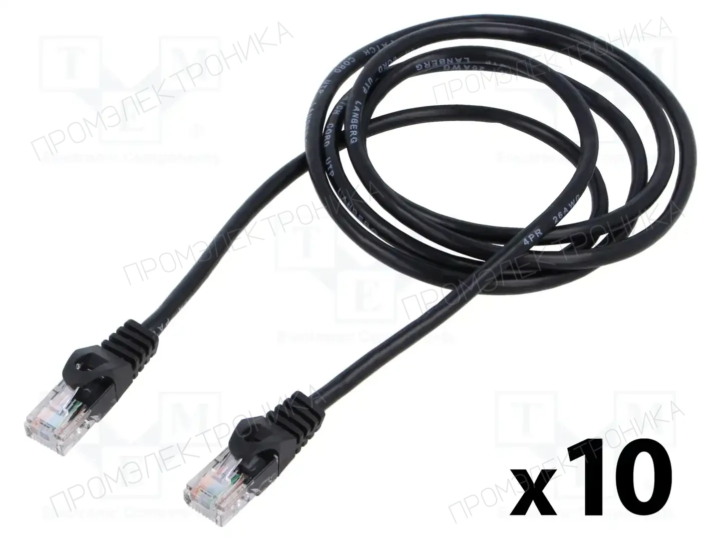 LANBERG PCU5-20CC-0150-BK — Кабели и адаптеры RJ45