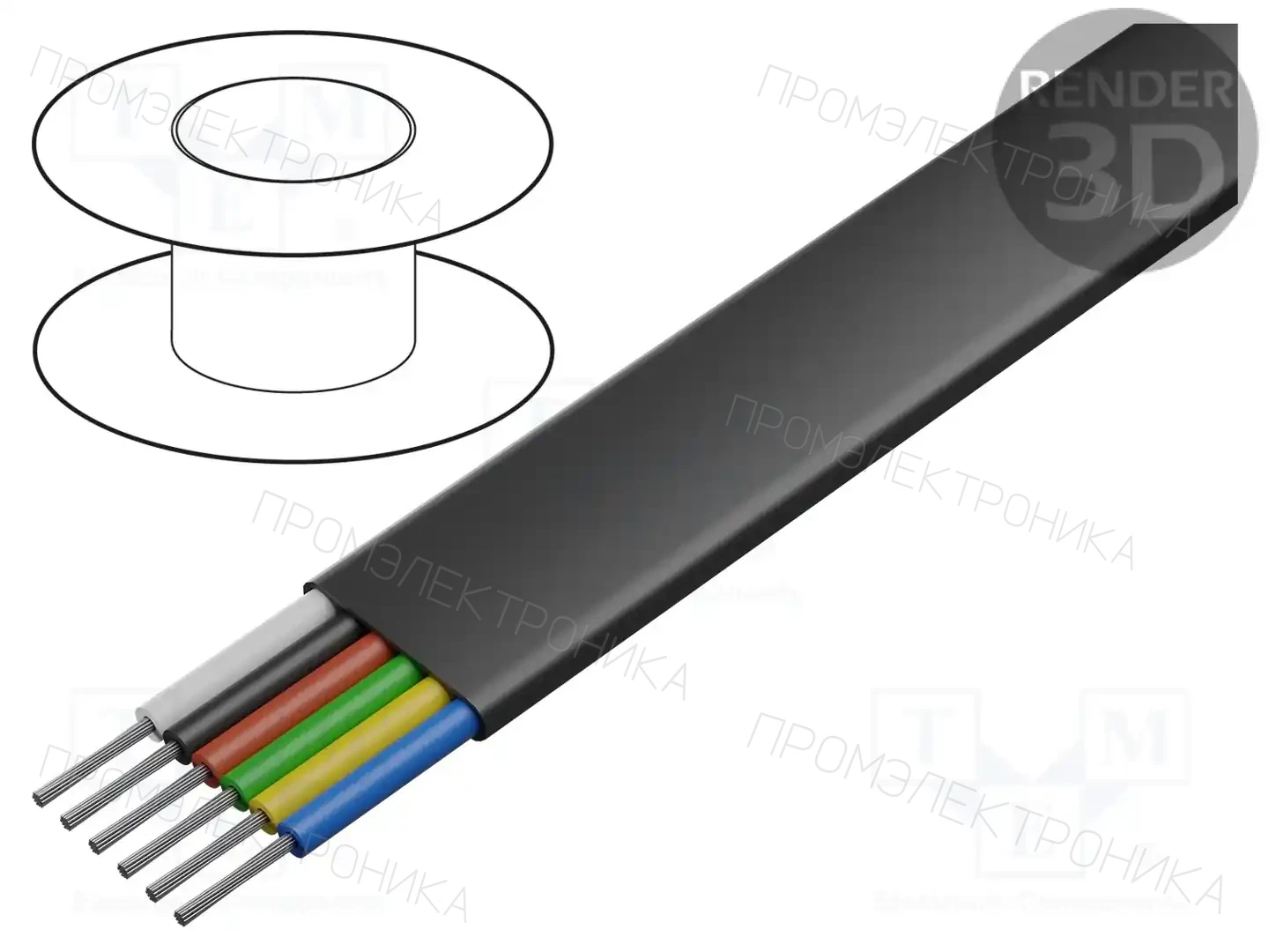 DIGITUS AK-460701-100-S — Провода телекоммуникационные