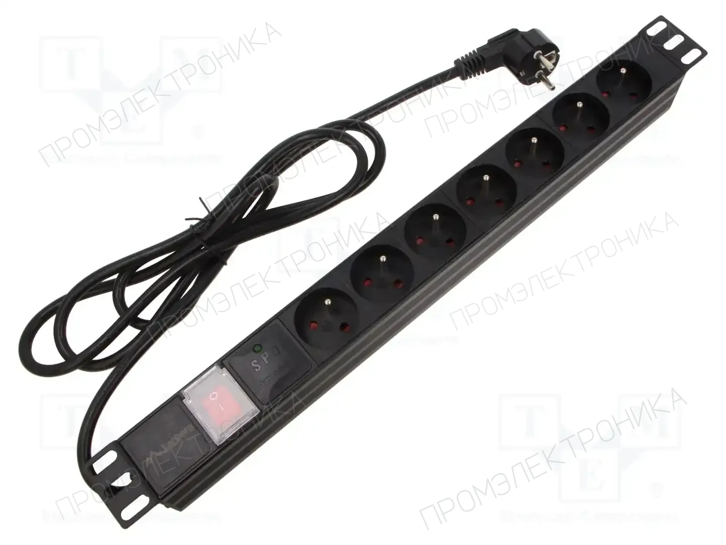 LANBERG PDU-07E-0200-BK — Планки защиты от перенапряжения