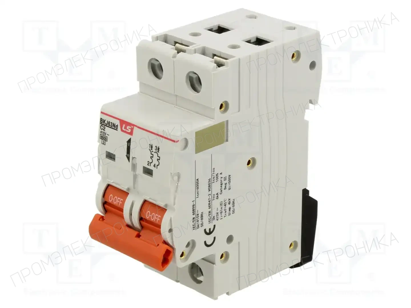 LS ELECTRIC BKJ63ND 2P C2 — Выключатели максимального тока