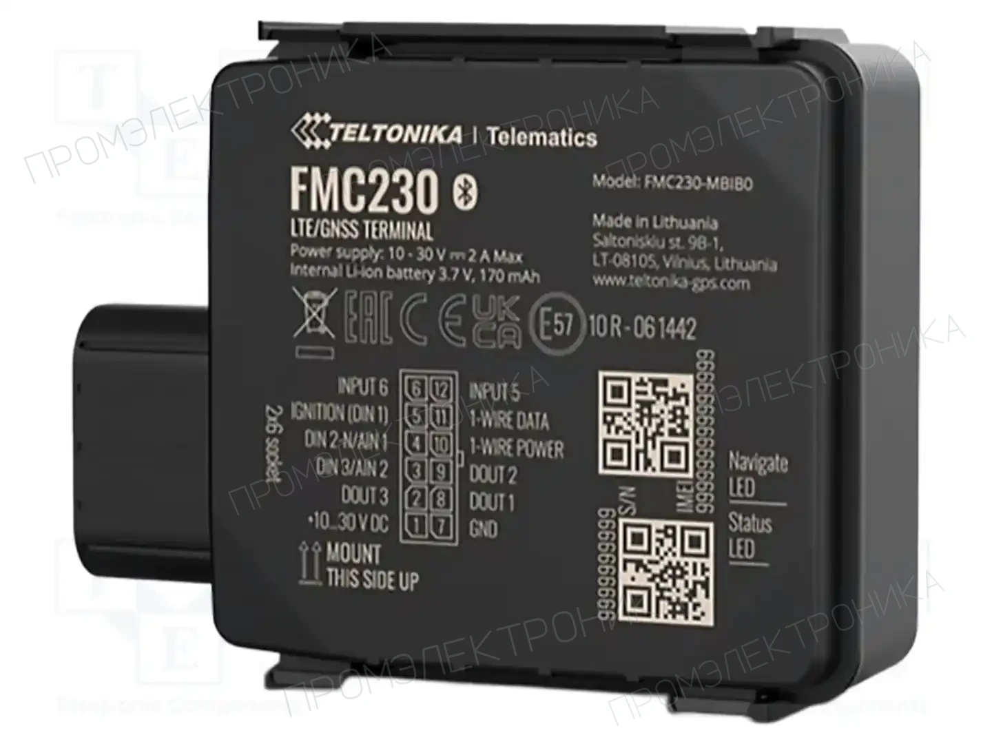 TELTONIKA TELEMATICS FMC230 — Модули M2M (GPRS/LTE/5G)