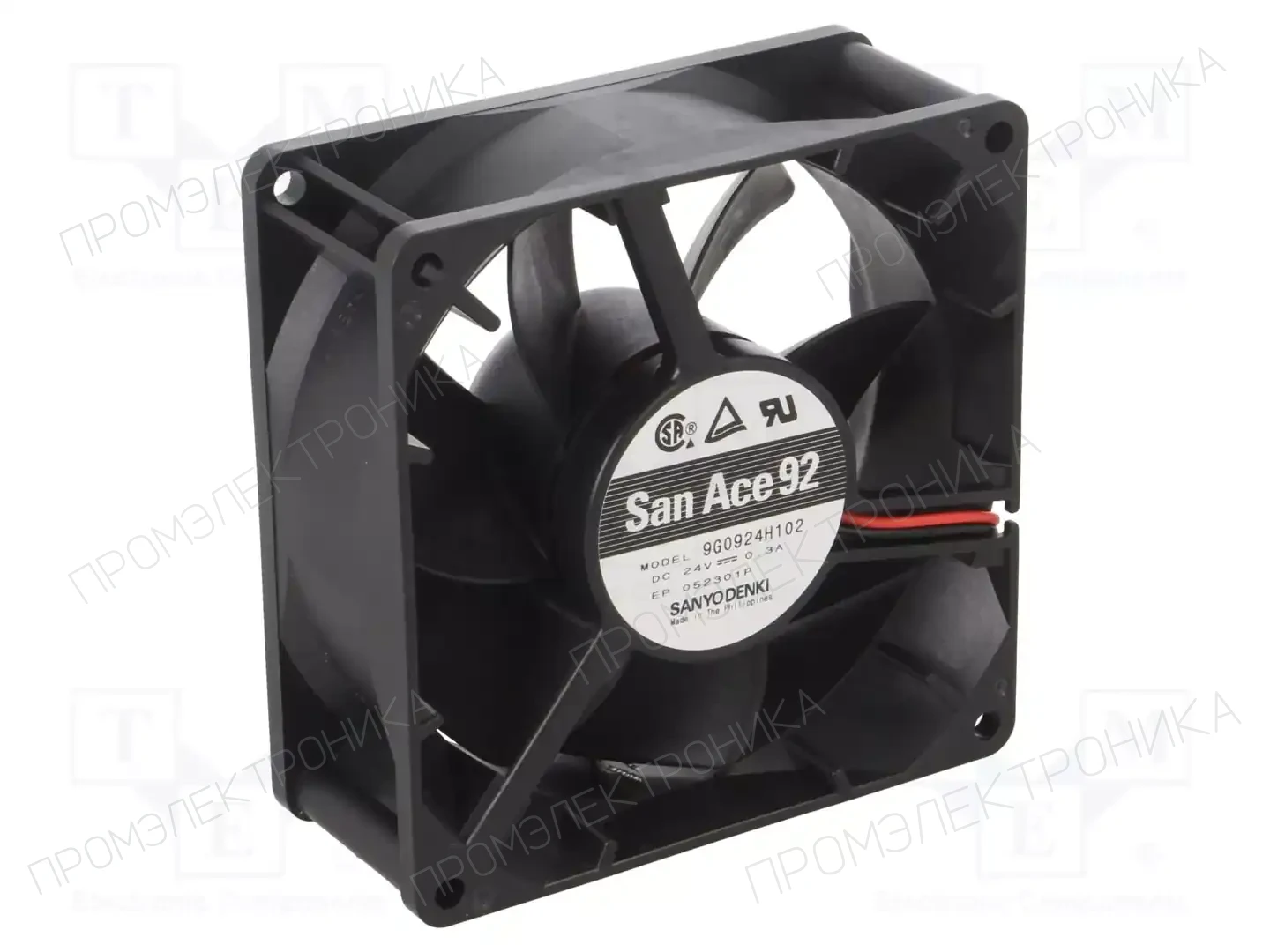 SANYO DENKI 9G0924H102 — Вентиляторы DC 24V