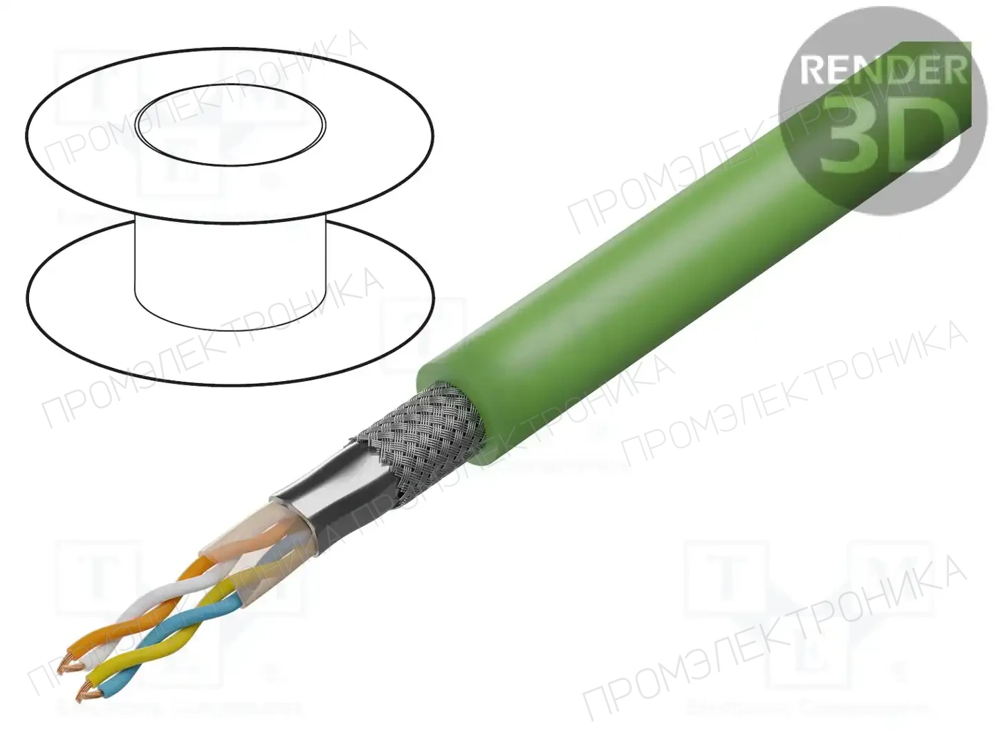 HELU 803295 — Провода для направляющих- экранированные