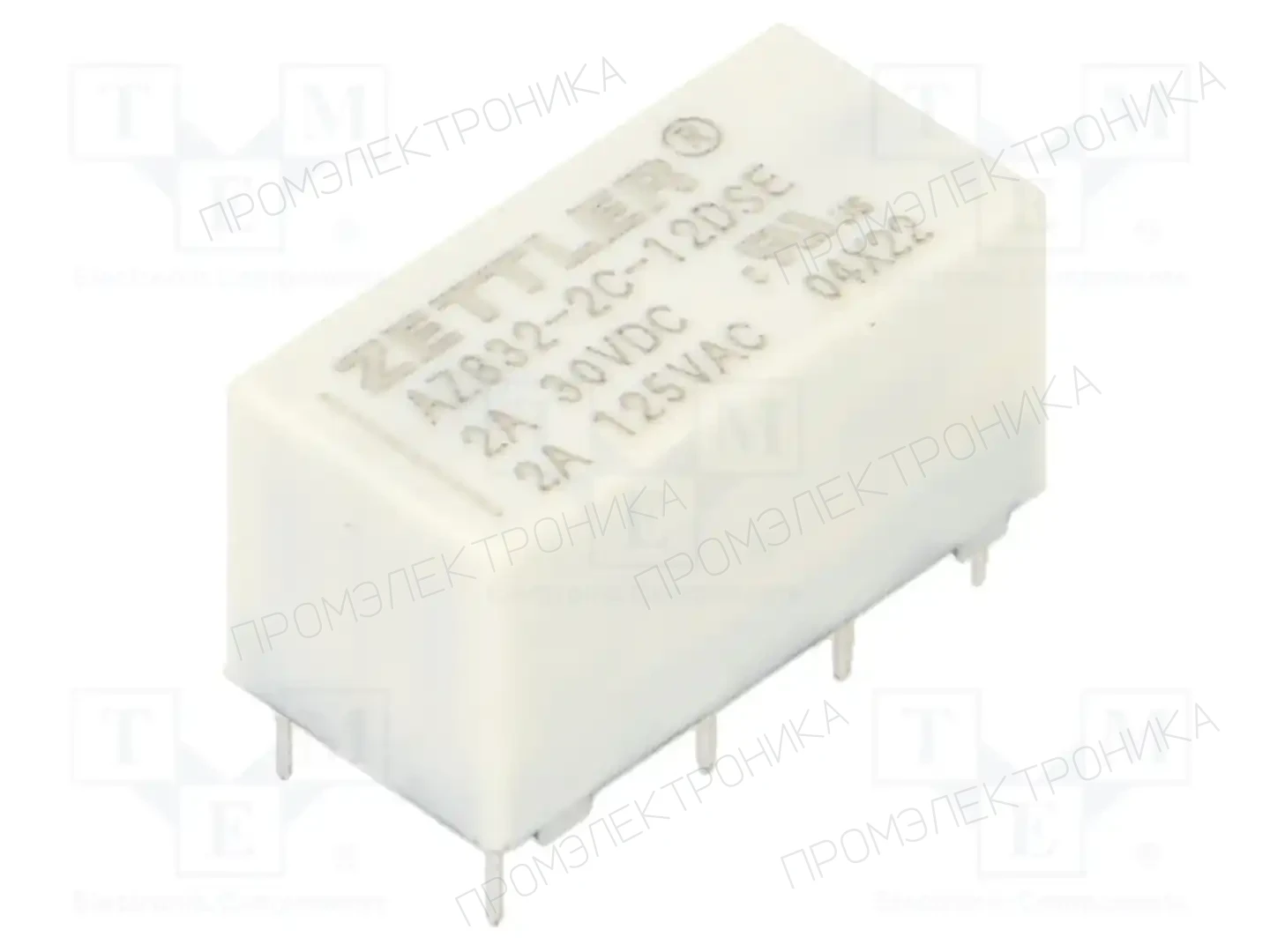 ZETTLER AZ832-2C-12DSE — Реле электромагн. миниатюрные