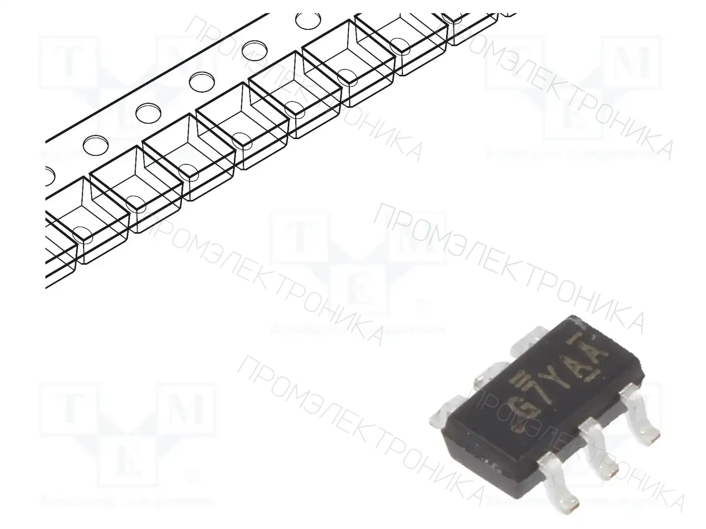 VISHAY DG467DV-T1-E3 — Мультиплексоры и переключатели аналог