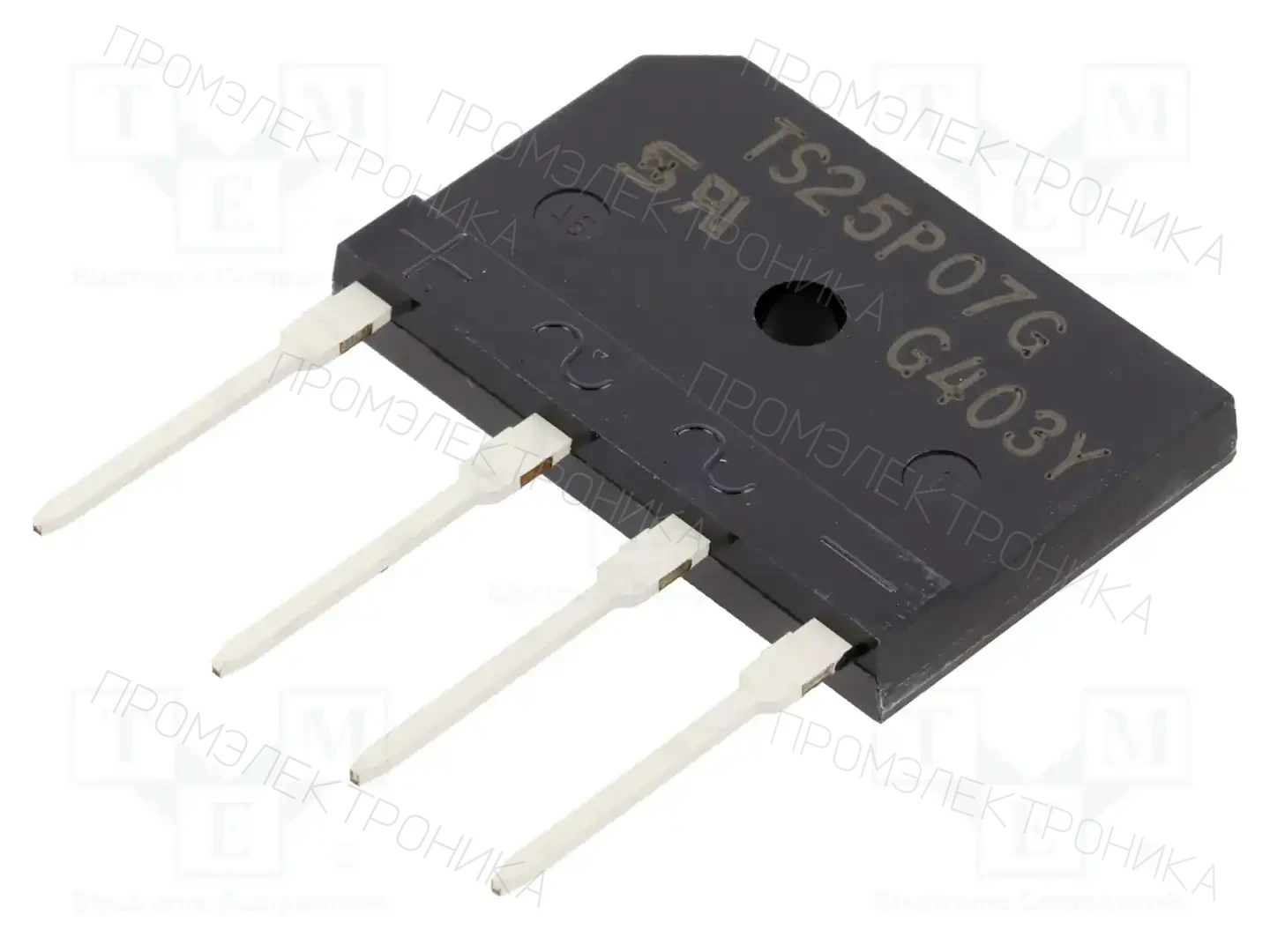 TAIWAN SEMICONDUCTOR TS25P07G — Однофазные мосты диодные плоские