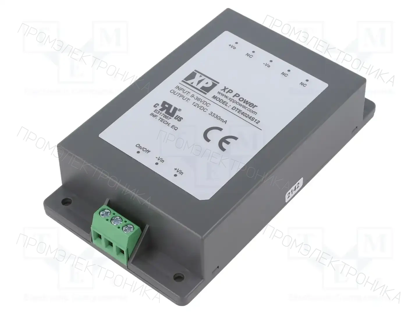 XP POWER DTE4024S12 — Преобразователи DC/DC