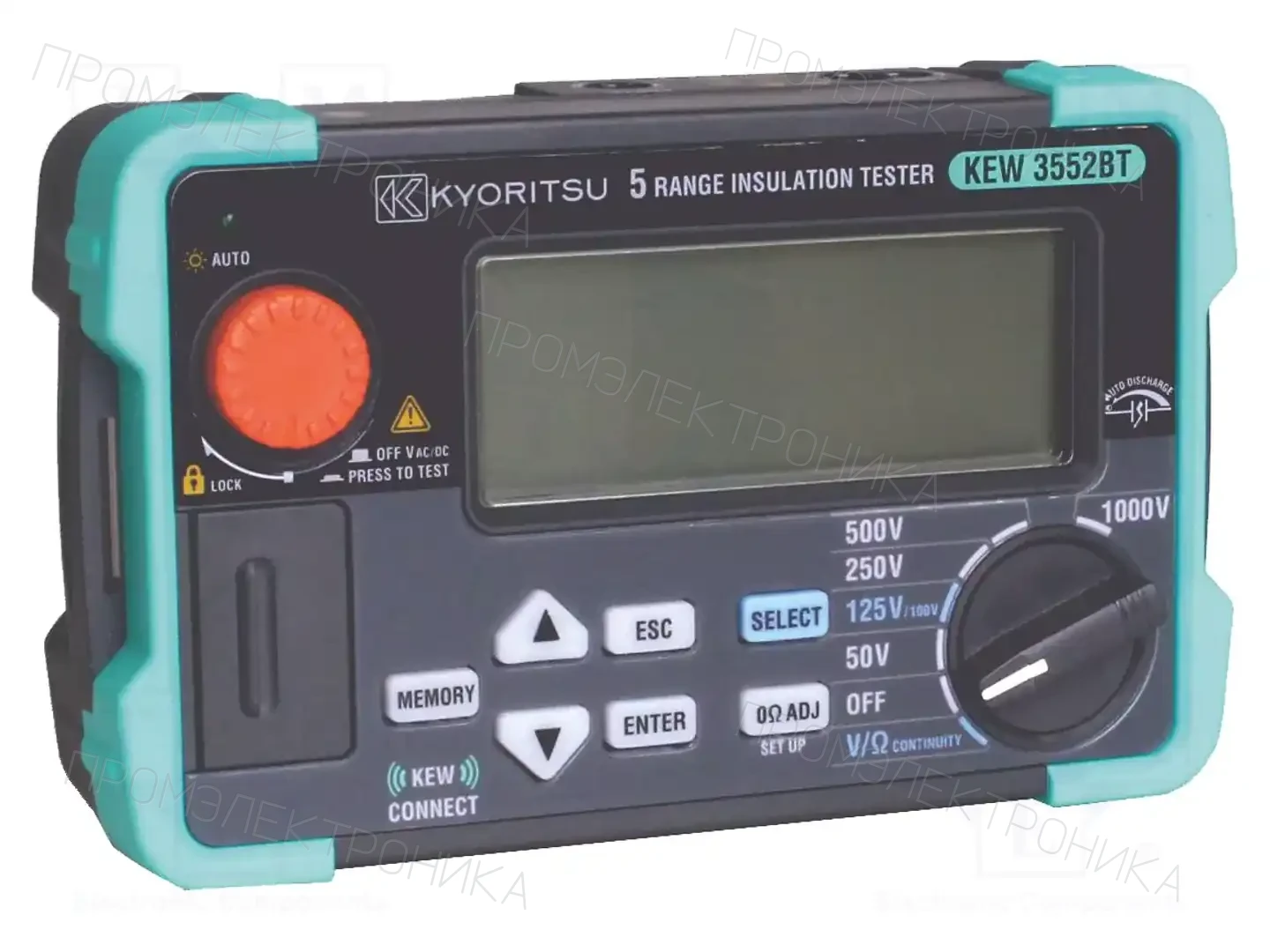 KYORITSU KEW3552BT — Измерители активного сопротивл. изоляции