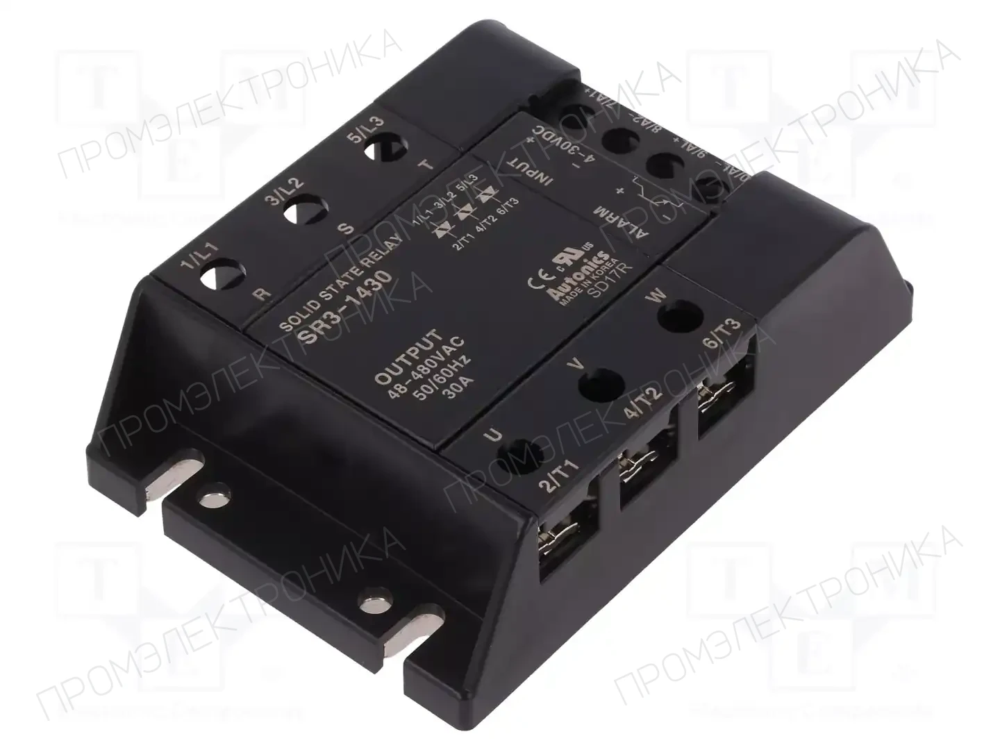 AUTONICS SR3-1430 — Реле SSR трехфазные