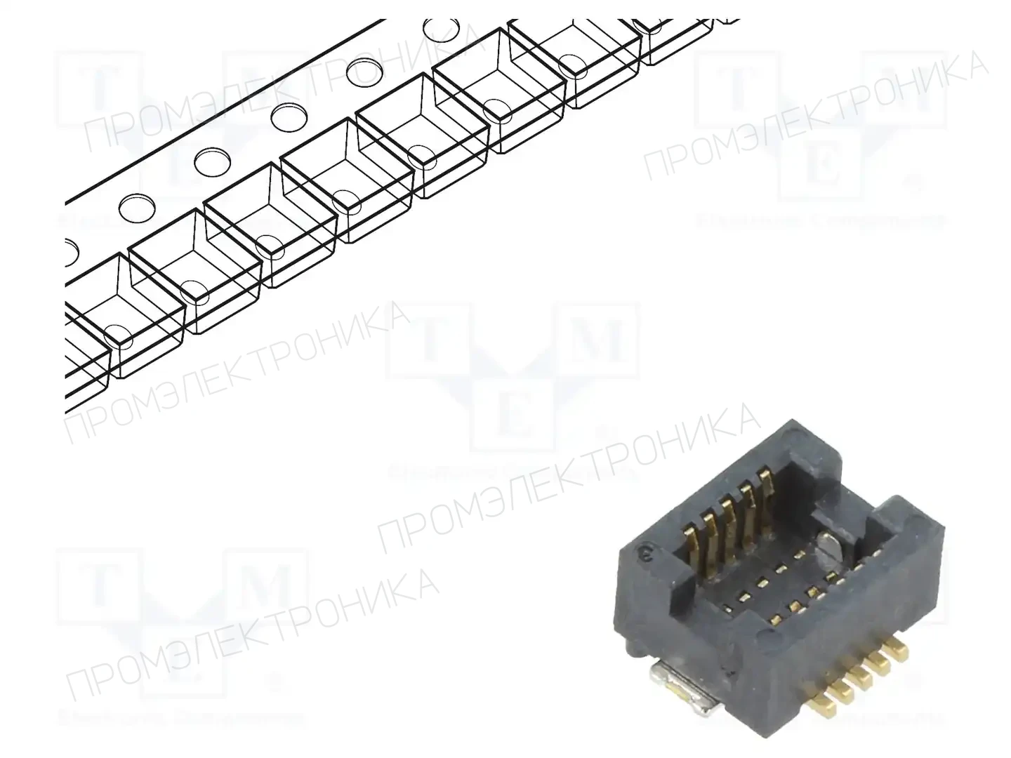 AMPHENOL COMMUNICATIONS SOLUTIONS 10132797-011100LF — Разъeмы пластина - пластина
