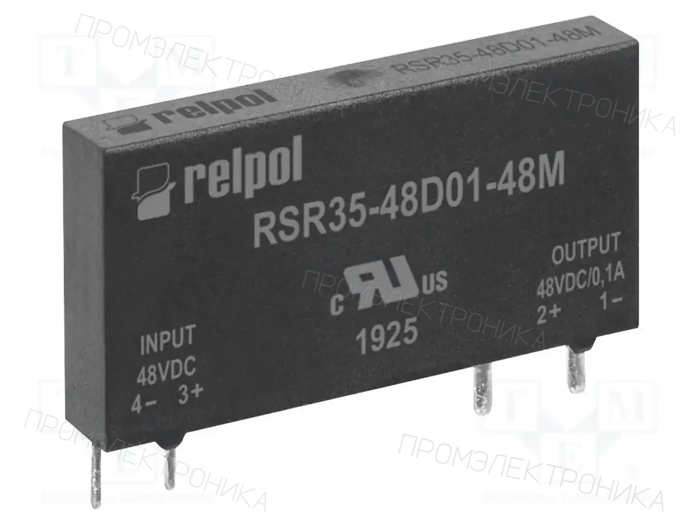 RELPOL RSR35-48D01-48M — Реле SSR однофазные