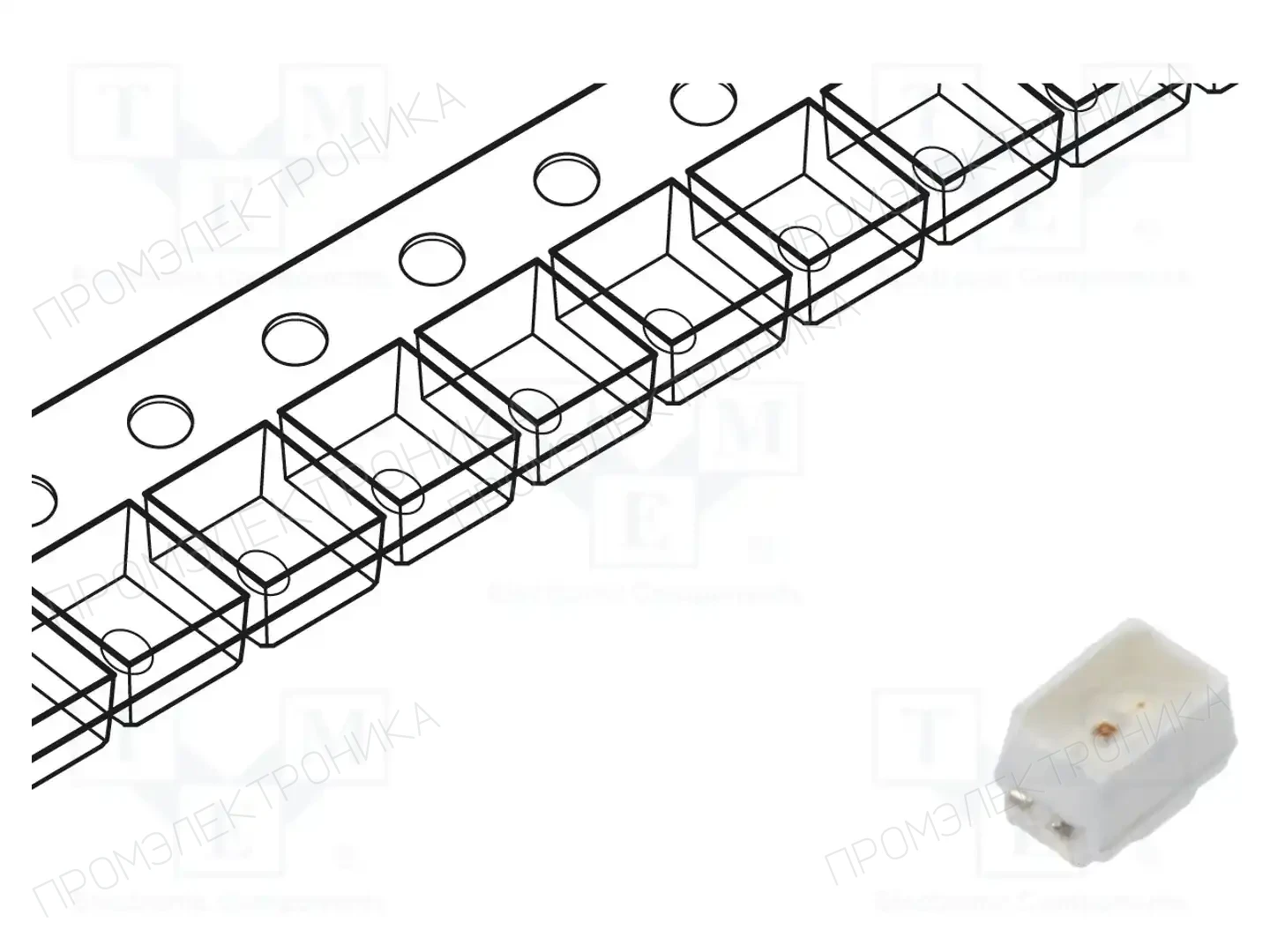 LUCKYLIGHT R2014YC-4C-AM — Светодиоды SMD цветные