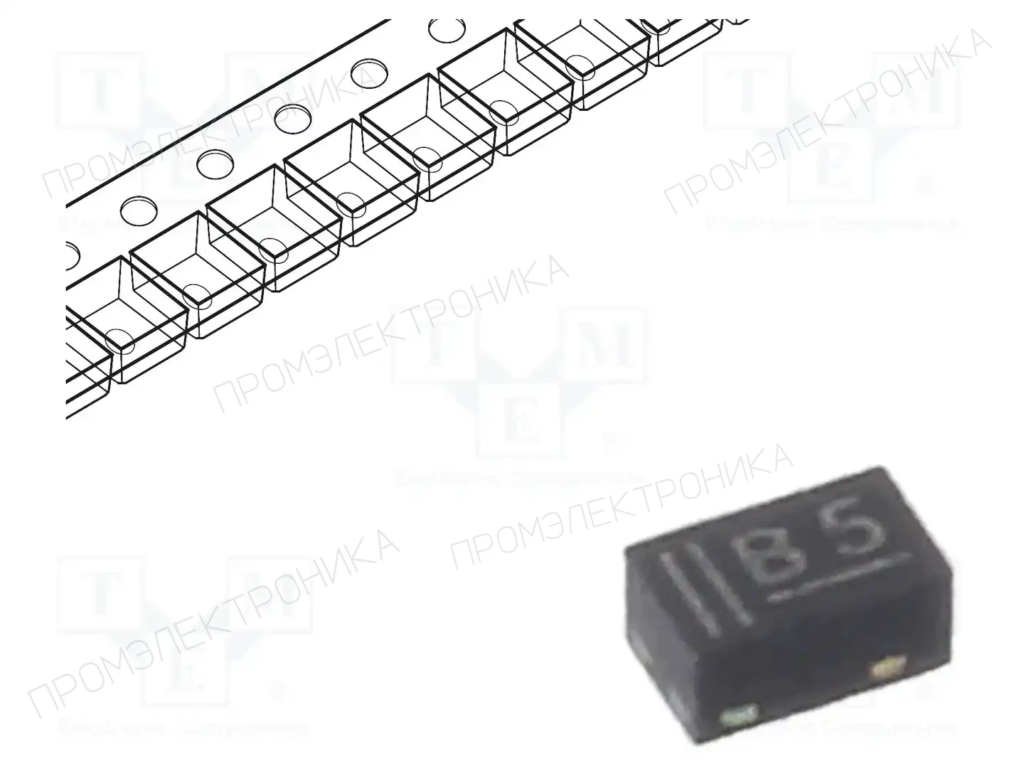 NEXPERIA BZX884-C3V6,315 — Стабилитроны SMD