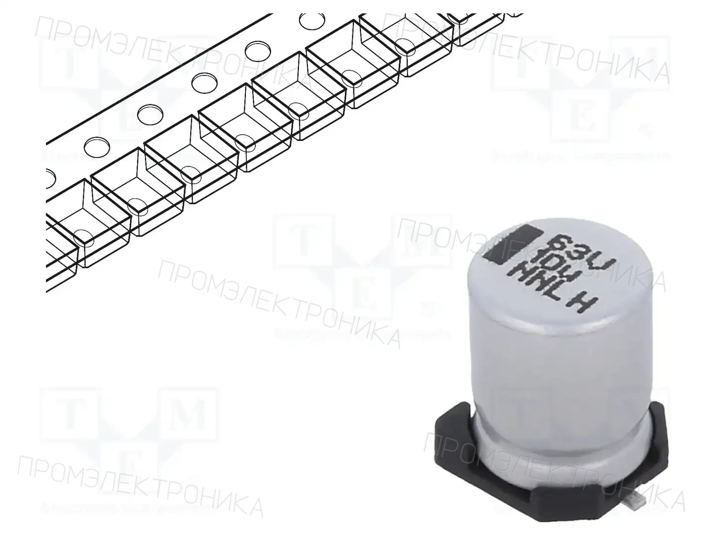 VISHAY MAL214097805E3 — Конденсаторы электролитические SMD