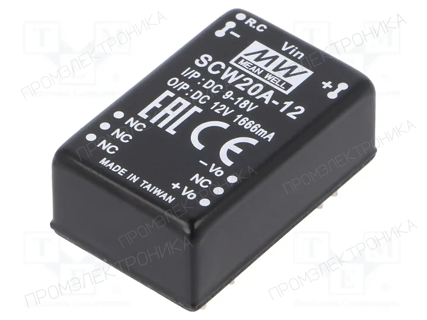 MEAN WELL SCW20A-12 — Преобразователи DC/DC
