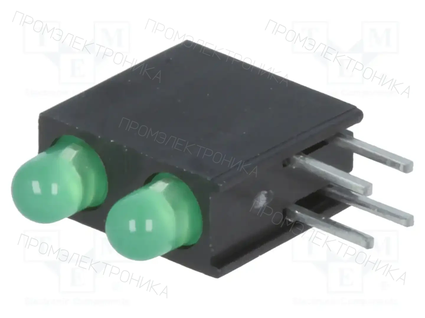 KINGBRIGHT ELECTRONIC L-934EB/2GD — LED индикаторы для печатных плат