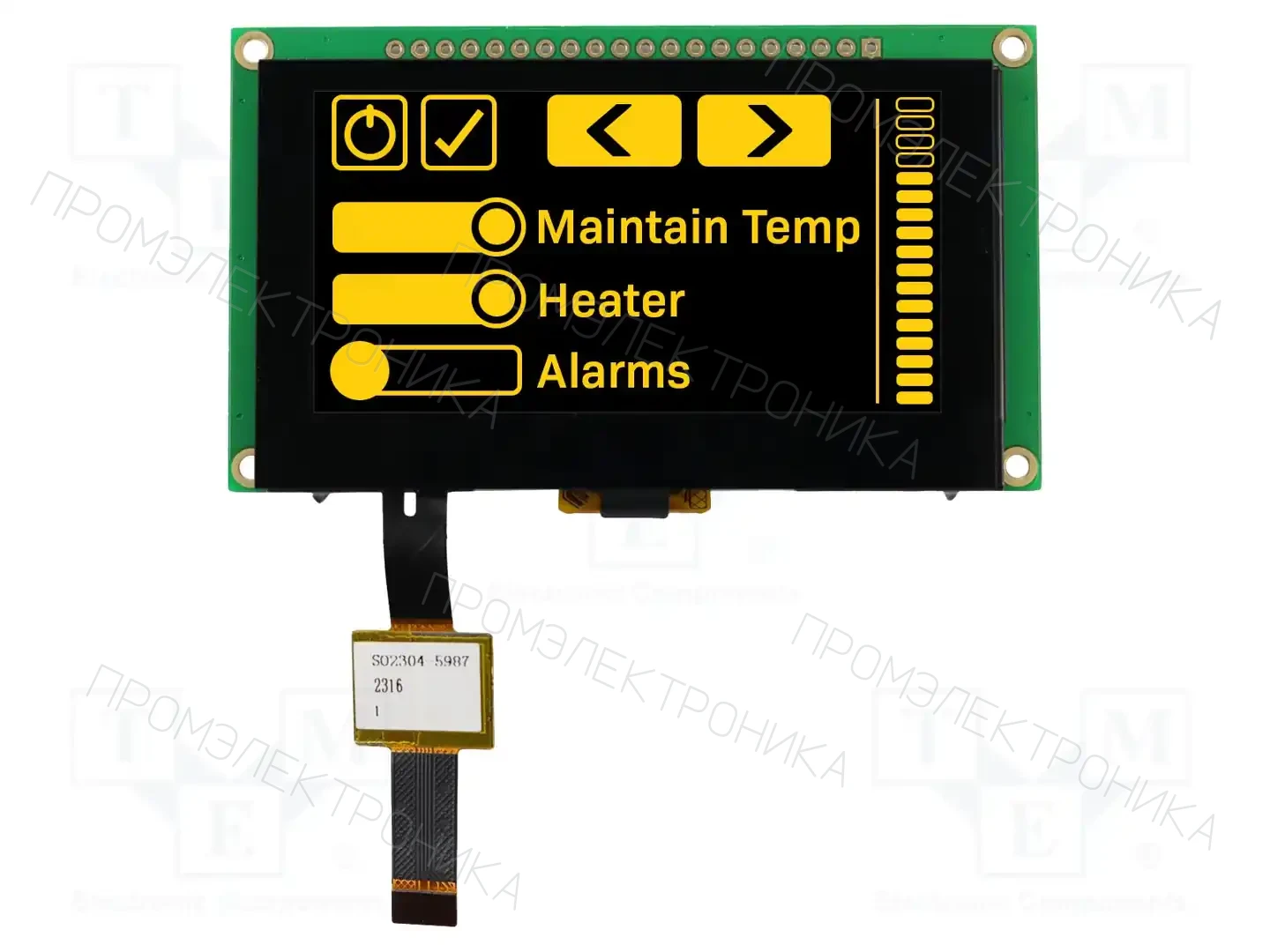 NEWHAVEN DISPLAY INTERNATIONAL NHD-2.7-12864WDY3-CTP — Дисплеи OLED графические