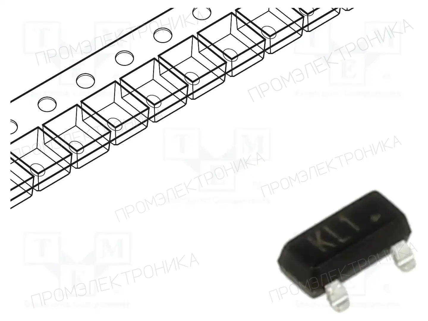 MICRO COMMERCIAL COMPONENTS BAT54-TP-HF — Диоды Шотки SMD