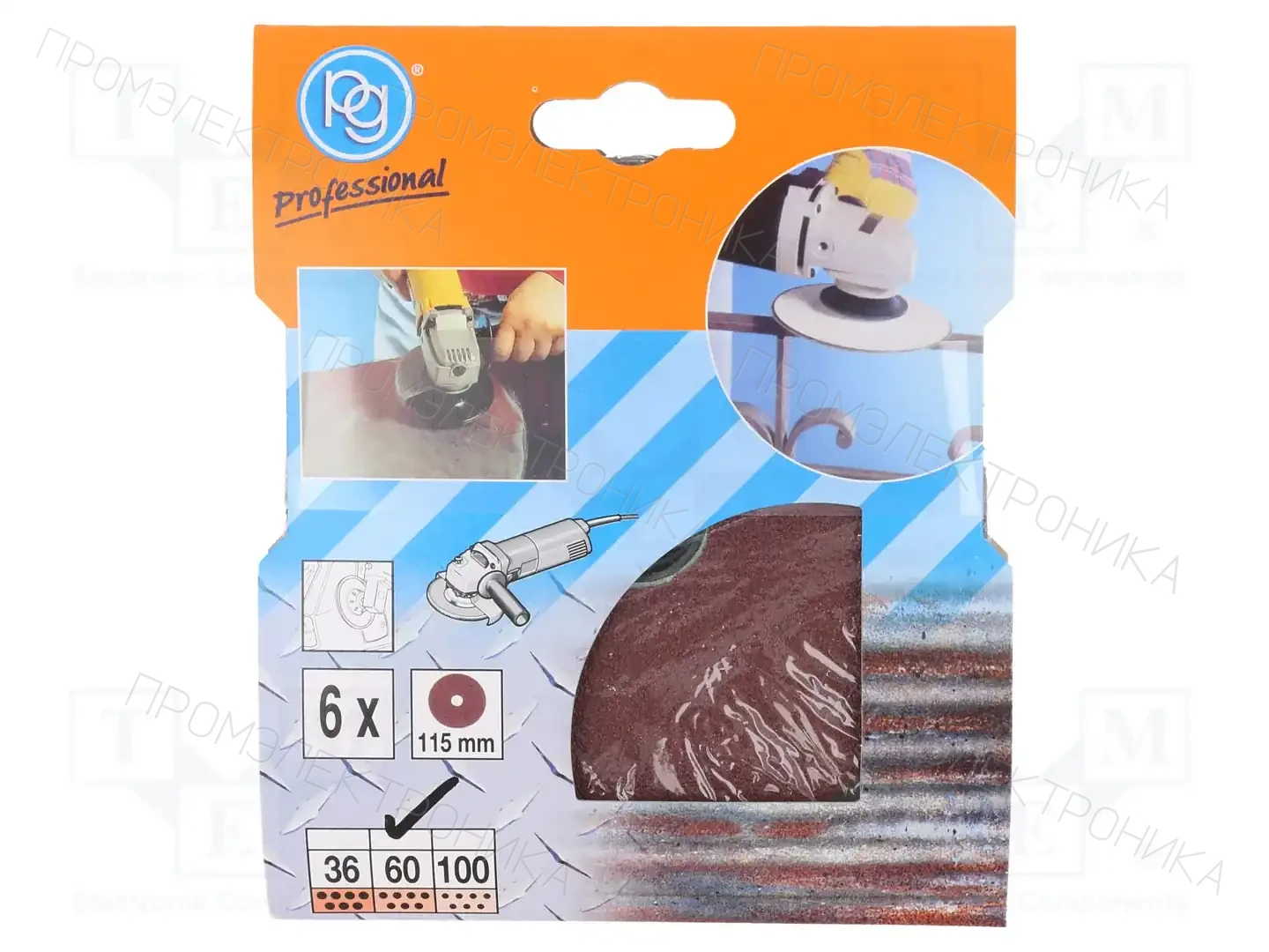 PG PROFESSIONAL 347.10 — Наждачные листы и диски