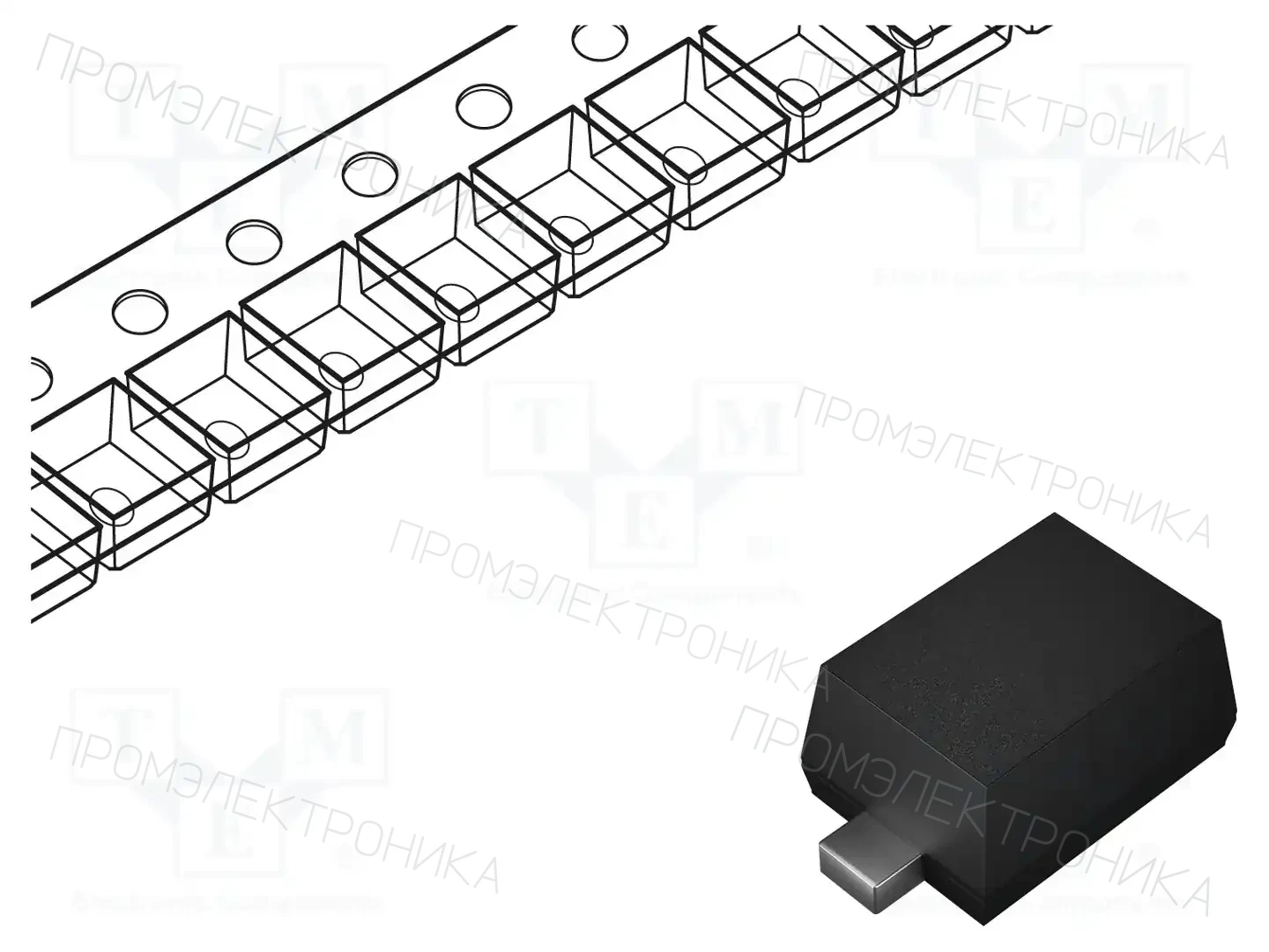 onsemi MBR120VLSFT1G — Диоды Шотки SMD