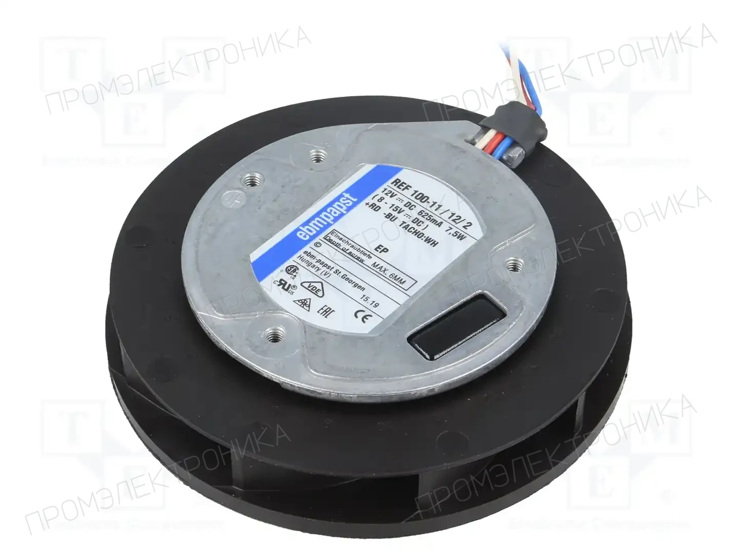 EBM-PAPST REF100-11/12/2 — Вентиляторы DC 12V