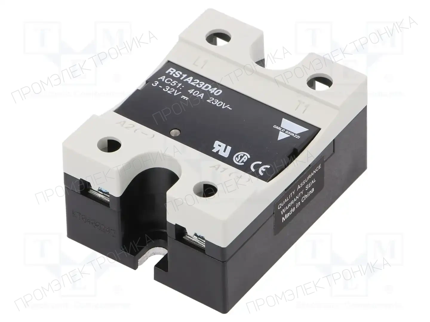 CARLO GAVAZZI RS1A23D40 — Реле SSR однофазные
