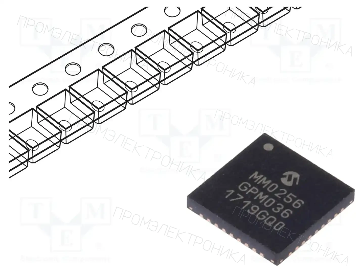 Microchip Technology PIC32MM0256GPM036-I/M2 — Линейка PIC32 32-bit
