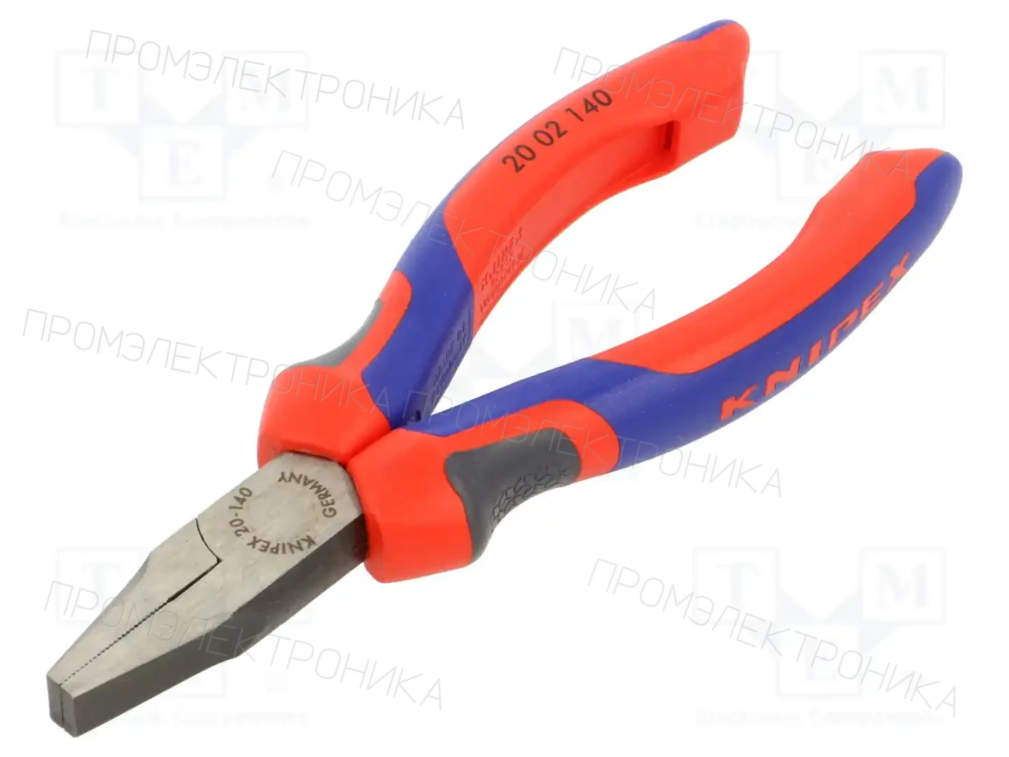 KNIPEX 20 02 140 — Клещи-кусачки плоские и полукруглые