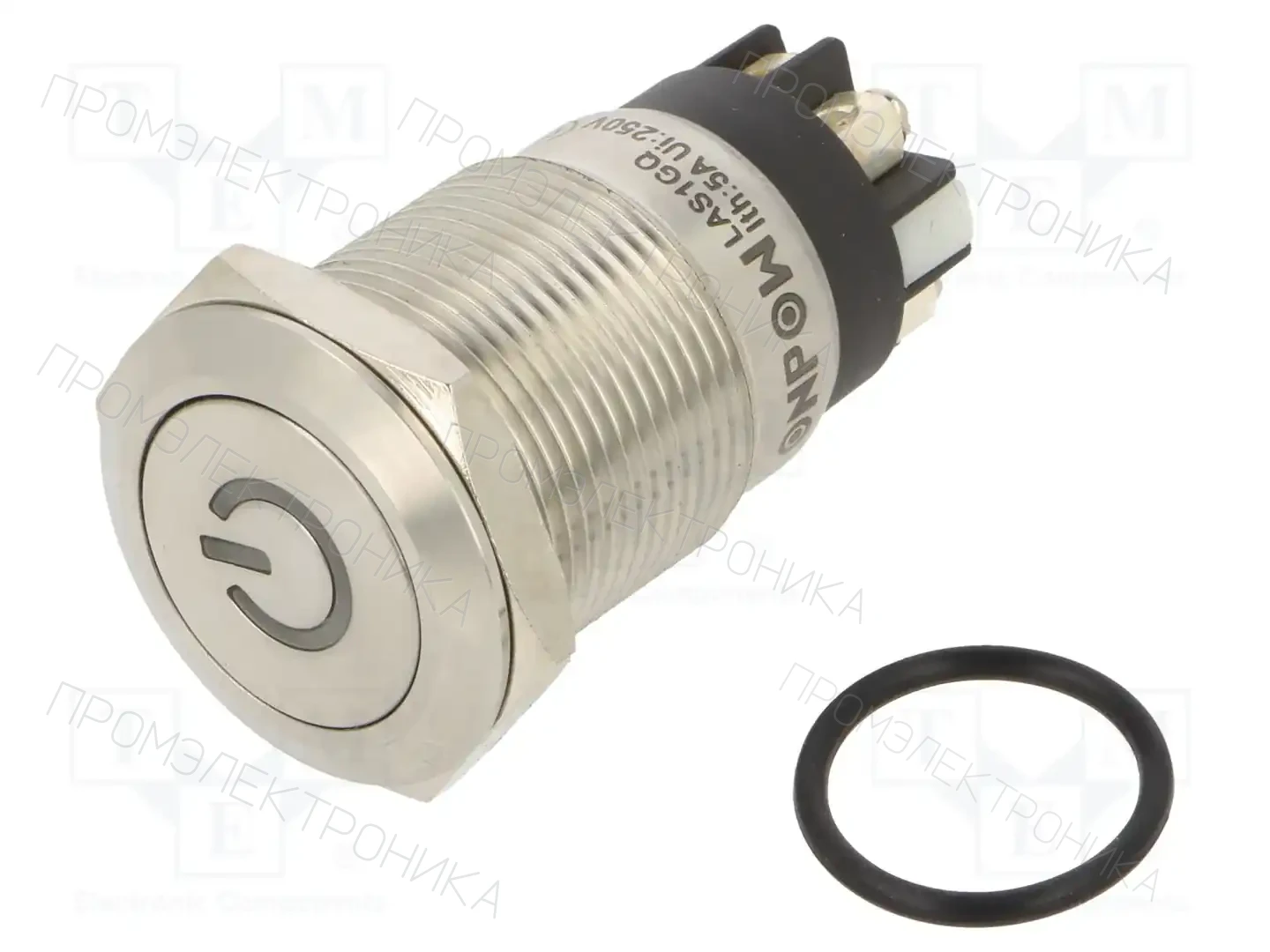 ONPOW LAS1GQF-11DT/L/W/12V/S — Переключатели кнопочные