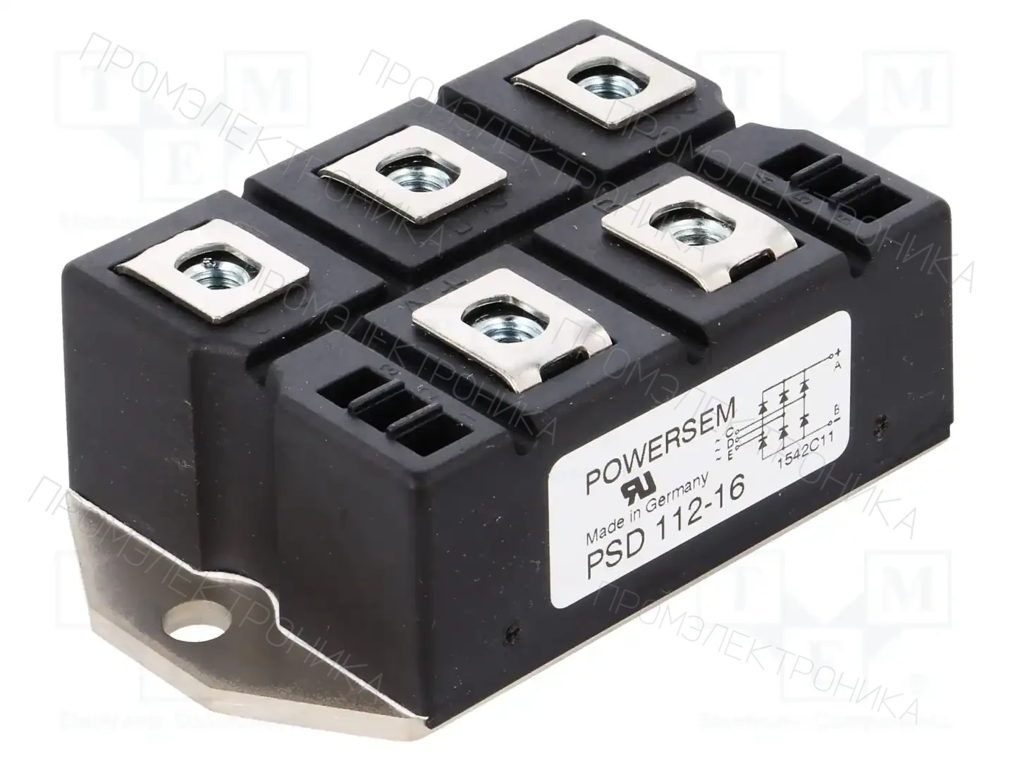 POWERSEM PSD 112/16 — Трехфазные мосты диодные
