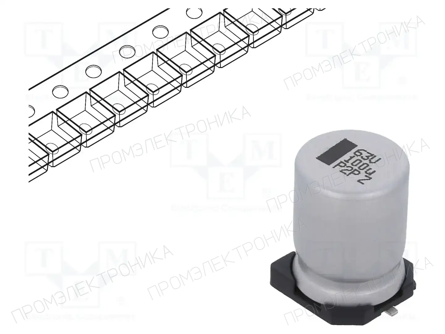 VISHAY MAL215097803E3 — Конденсаторы электролитические SMD