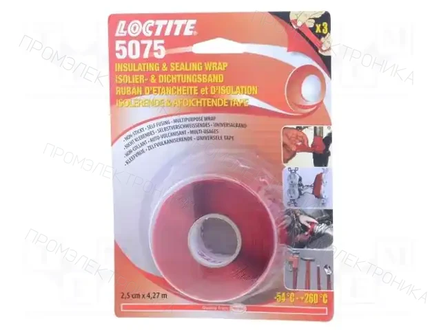 LOCTITE LOCTITE 5075 IDH: 1684617 — Ленты самовулканизирующиеся 5075 IDH: 1684617