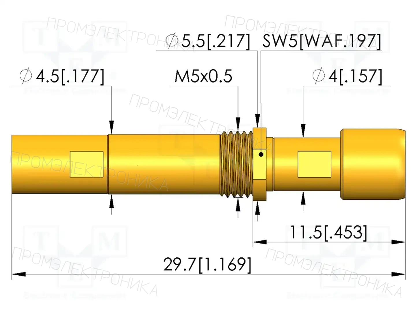 INGUN HFS-440 303 150 A 5043 E3 M — Измерительные щупы