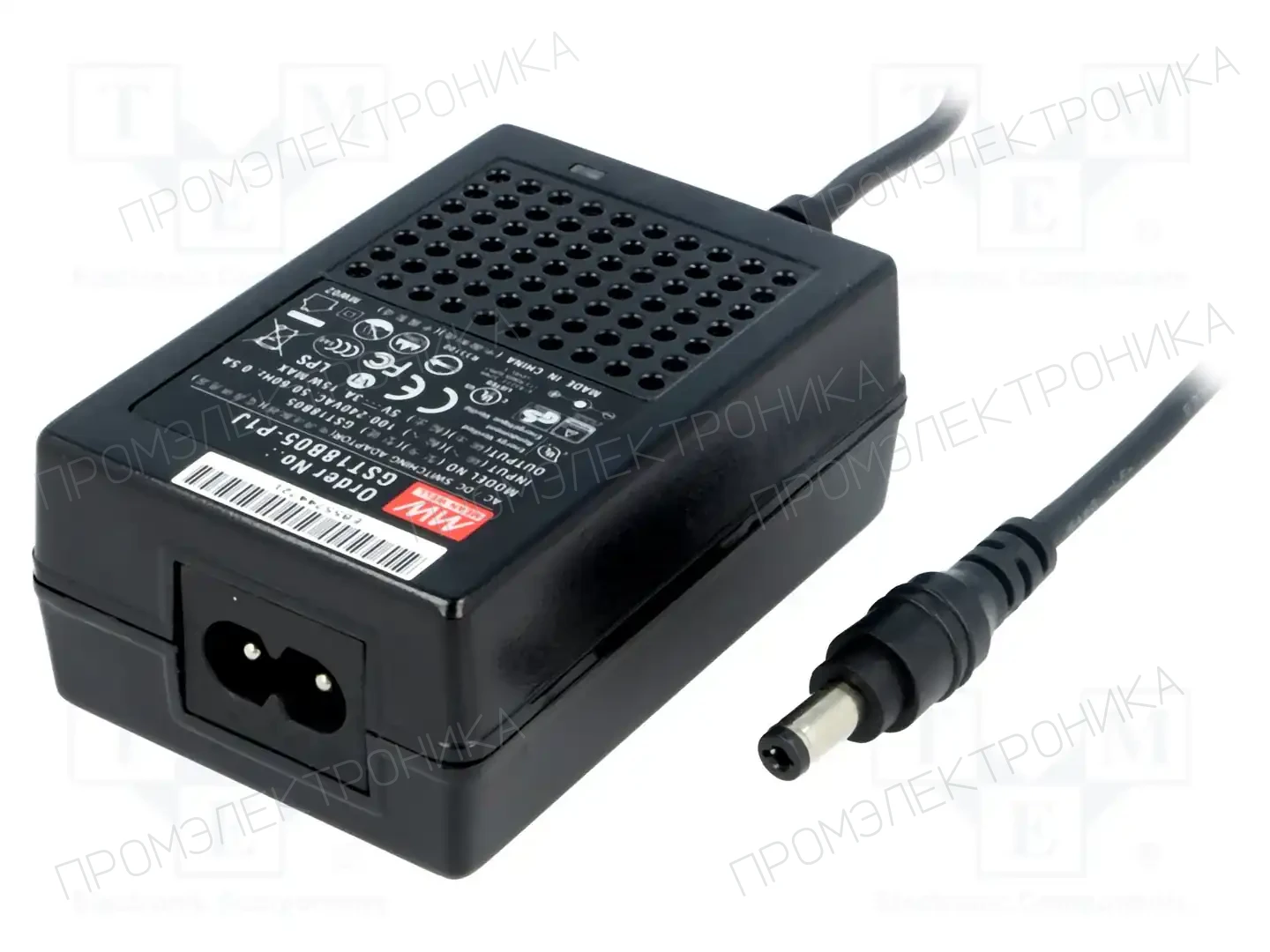MEAN WELL GST18B05-P1J — Блоки питания настольные