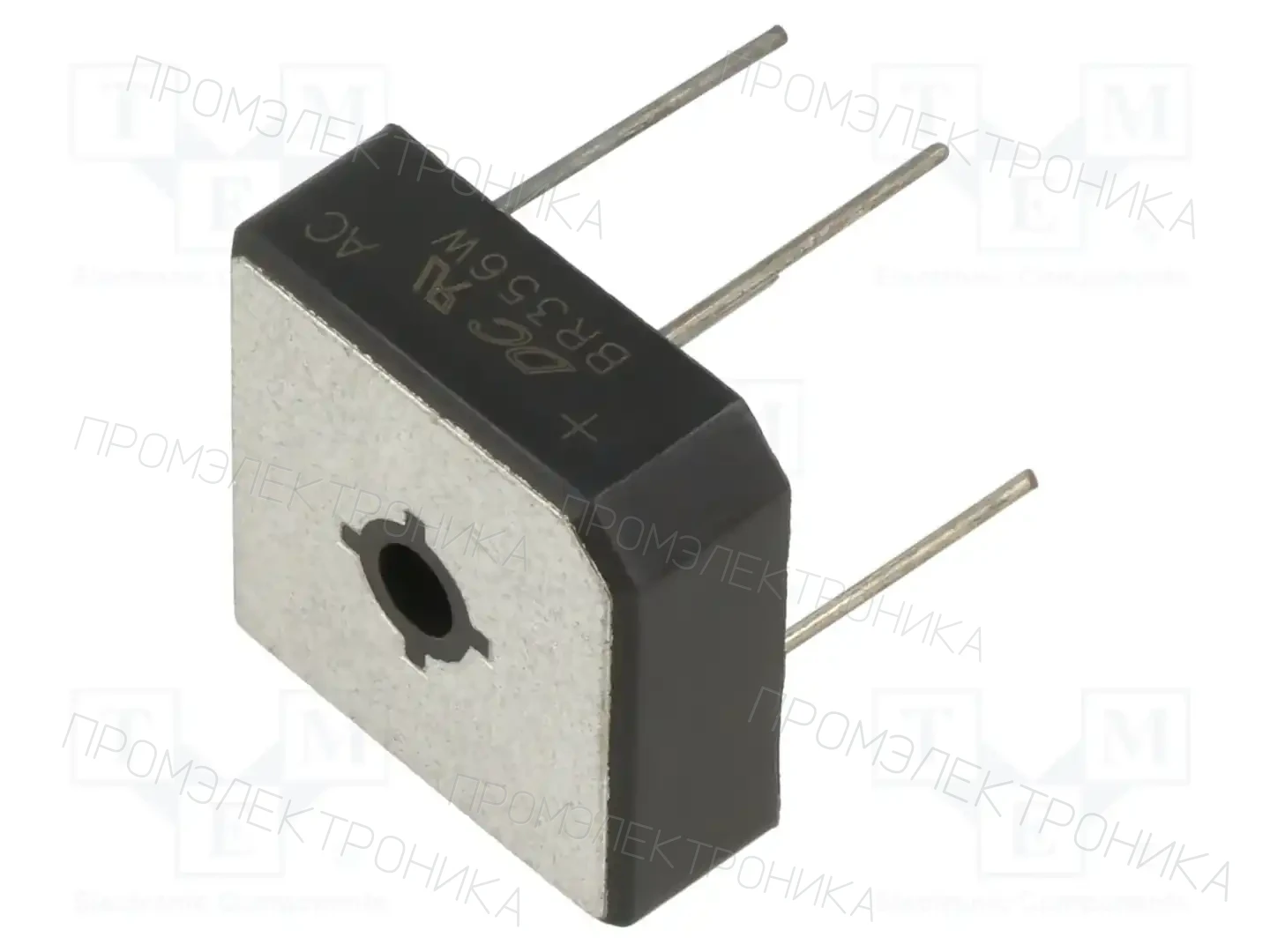 DC COMPONENTS BR356W — Однофазные мосты диодные квадратные