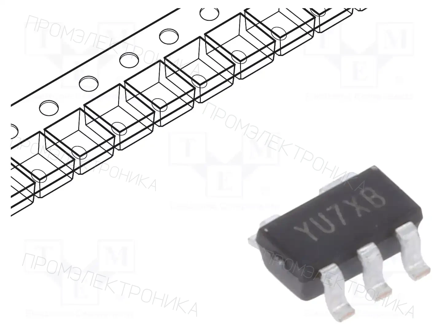 DIODES INCORPORATED 74AHC1G08W5-7 — Ворота, инверторы