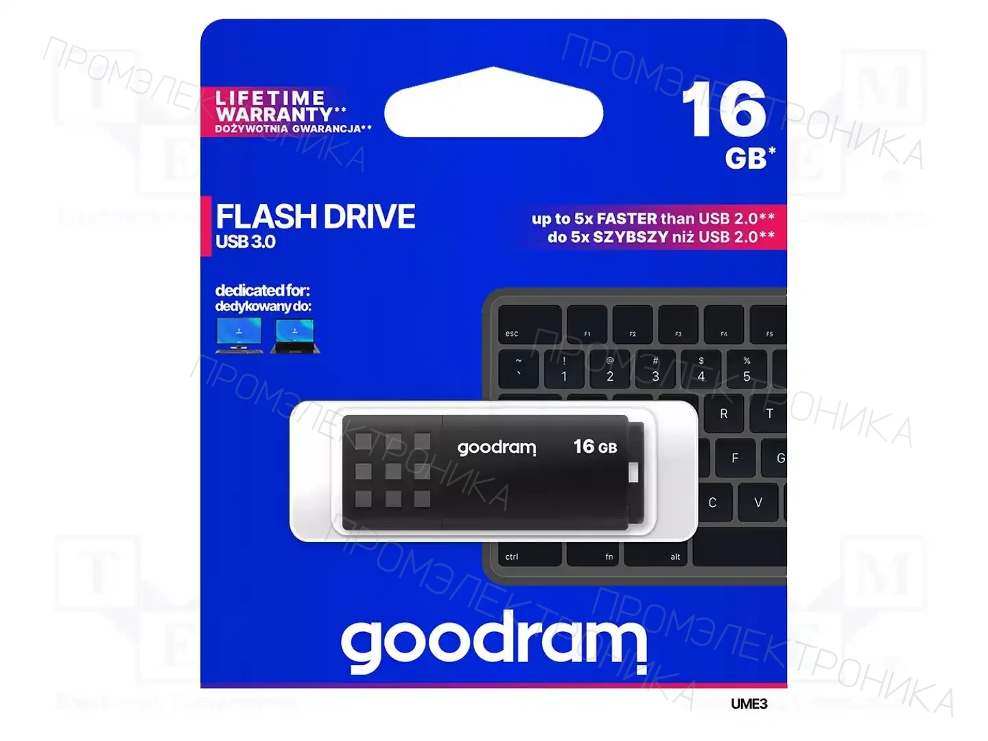 GOODRAM UME3-0160K0R11 — Флеш-накопители