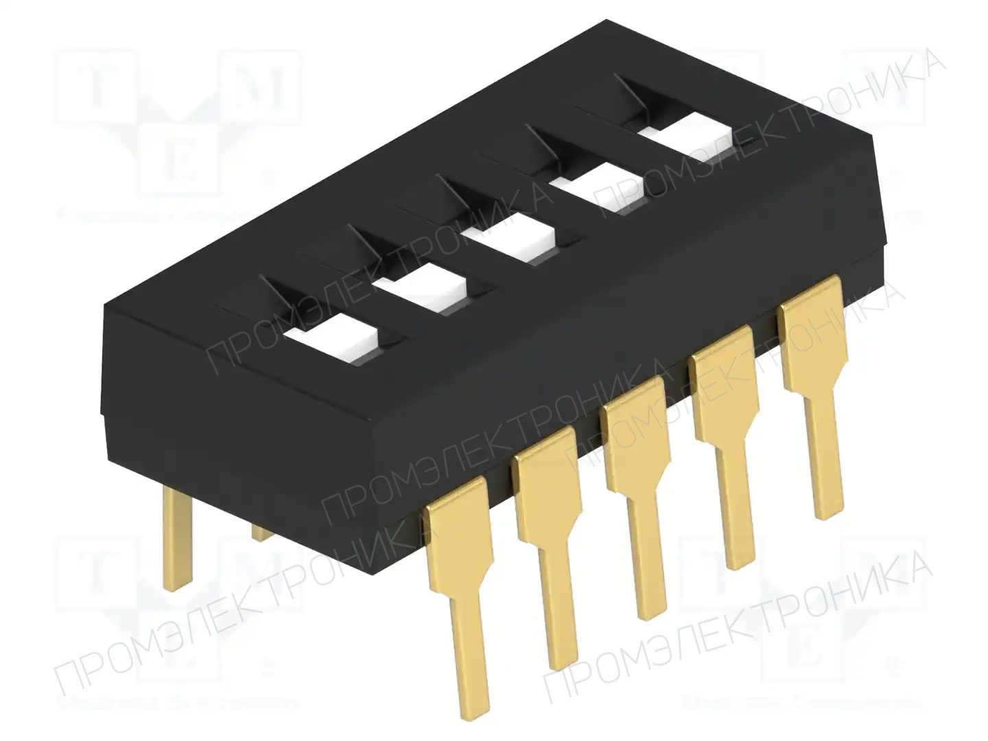 TE Connectivity ADF0504 — Переключатели типа Dip-Switch