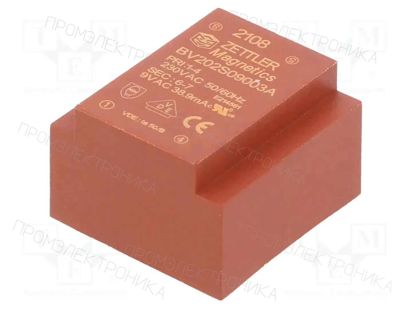 ZETTLER BV202S09003A — Трансформаторы PCB